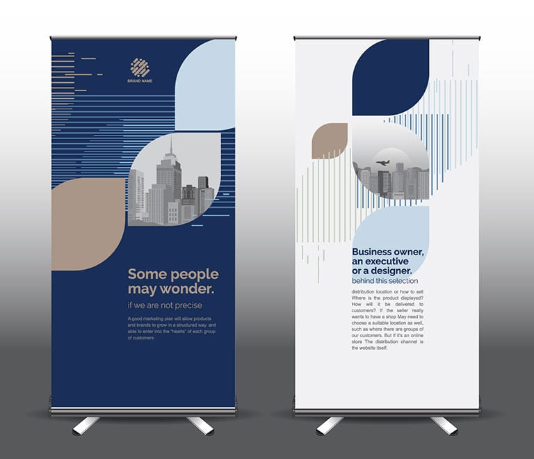 Outdoor Banner Stands